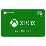Xbox Gift Card - $75 Value - Gaming and Entertainment Credit